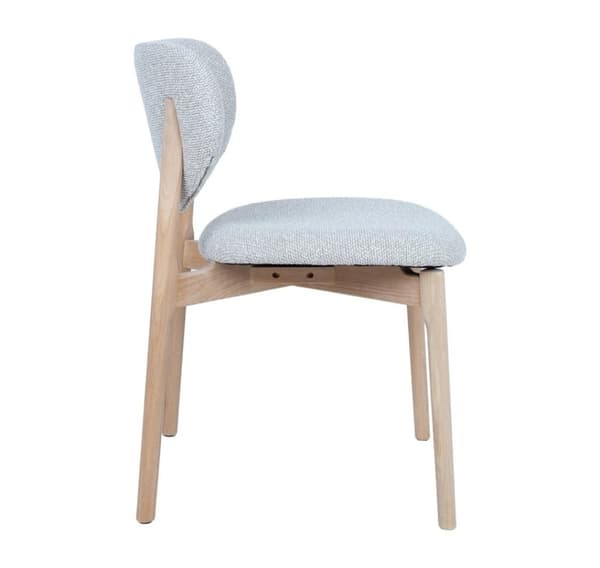 Tuoli LEKA vaalea beige, 2kpl.