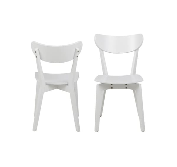 Chair ROXBY white, 2pcs.