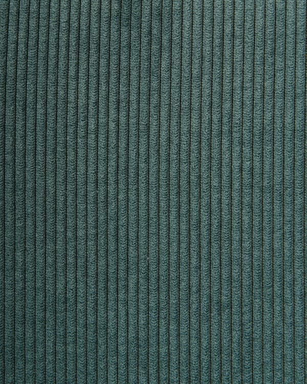 Sæt med 2 Spisestuestole Grøn Velour Betrukket med Sorte ben Glamourøs Stil