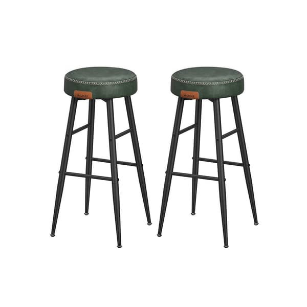 Ekho Collection - Barstole - Sæt med 2 - Industrielt design