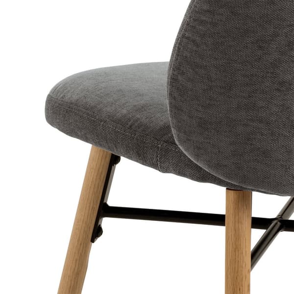 2 x Sophia matstol chenille grå.