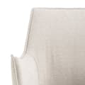 Miniatyrbilde 5 av 8: 2 x Bonita spisestuestoler med armlene stoff beige.