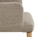 Miniatyrbilde 9 av 10: 2 x Zoe spisestuestoler med armlene bouclé beige.