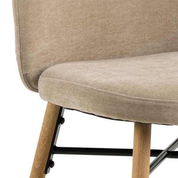 2 x Sophia spisestuestoler chenille beige.