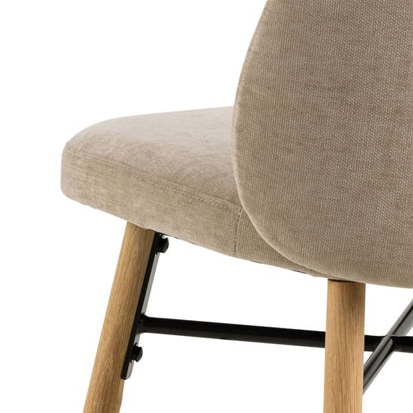 2 x Sophia spisestuestoler chenille beige.