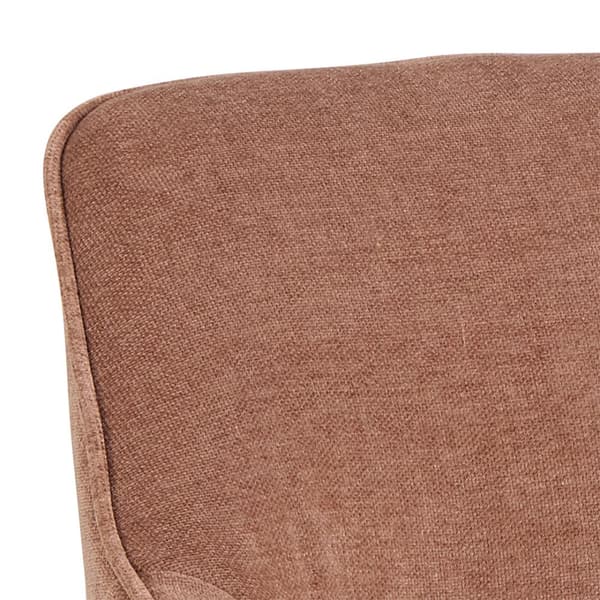 2 x Clara spisestuestoler med armlene chenille brun.