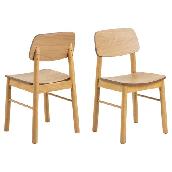 2 x Barlow spisestuestol træ natur.