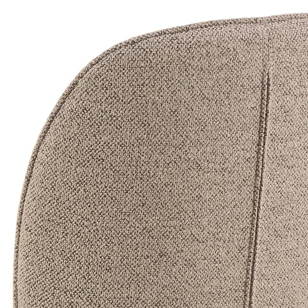 2 x  Cindy spisestuestol bouclé beige.