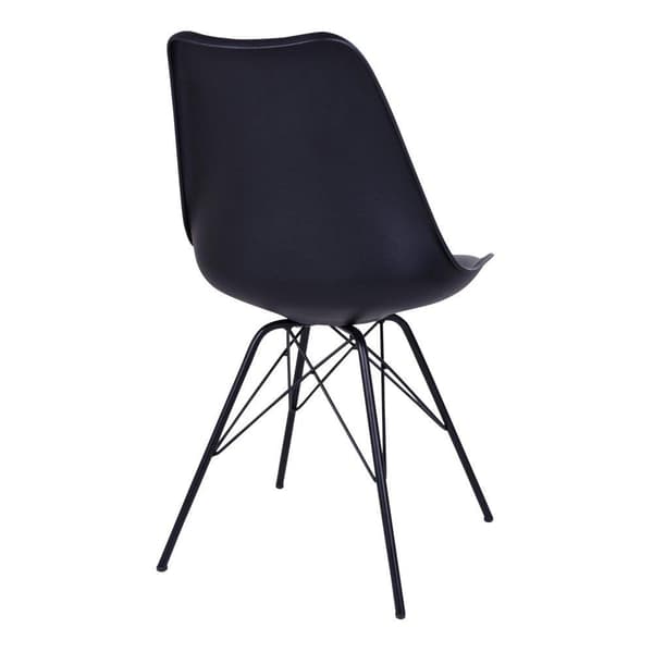 Matstol, Oslo, 55x48x86 cm, Svart