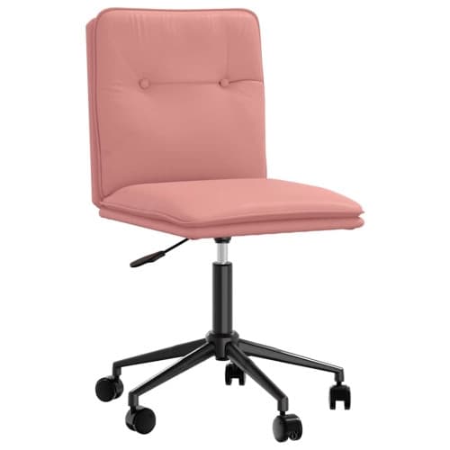Matstol rosa konstläder