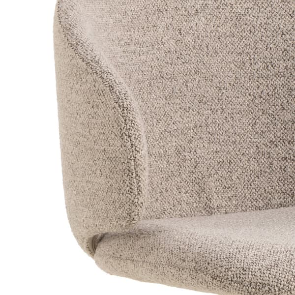 Ella spisestuestoler bouclé beige.