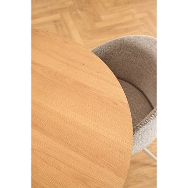 Ella spisestuestoler bouclé beige.