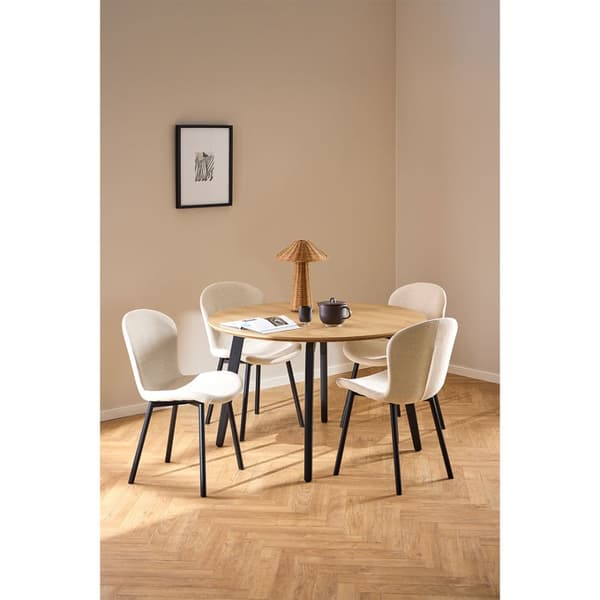 2 x Esra spisestuestoler beige.