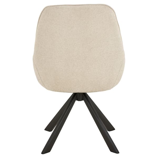 2 x Carlton spisestuestoler dreiefunksjon beige.