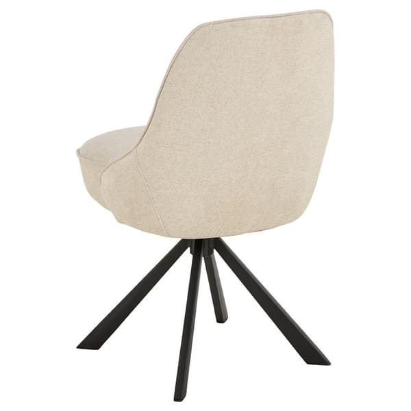 2 x  Carlton spisestuestol drejefunktion beige.