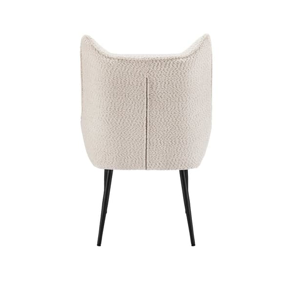 6 tuolin setti paksulla istuintyynyllä - Tiddy muhkea kudos - Beige