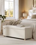 Pikkukuva 2 / 6: Säilytyspenkki, SONGMICS LSF0518W02, 38x110x40 cm, Beige