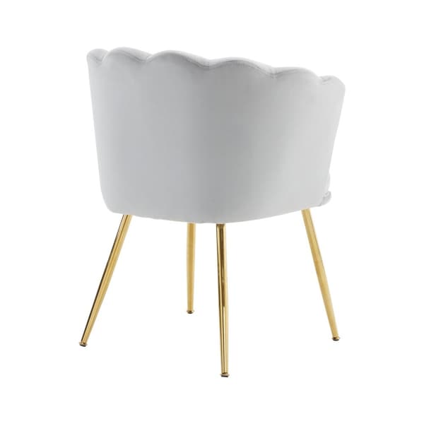 Rootz 2 -osainen asetettu pehmustetut ruokasalituolit - verhoilut tuolit - samettituolit - ergonominen mukavuus - 63cm x 58cm x 77cm