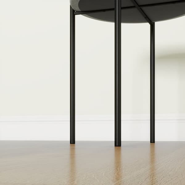 Matstol, 4er-Set, 41.5x41.5x46 cm, Mörkgrå