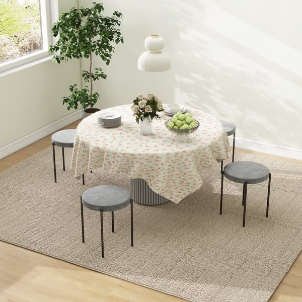 Matstol, 4er-Set, 41.5x41.5x46 cm, Mörkgrå