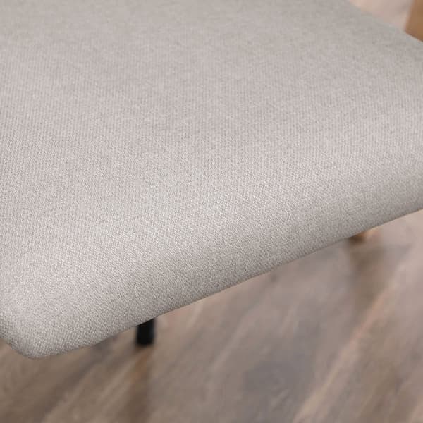 Spisestole, 2er Sæt, 54x54x84 cm, Beige