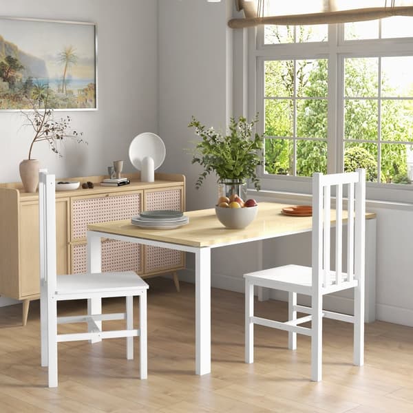Matsstolar, 47,5x38,5x99 cm, Vit