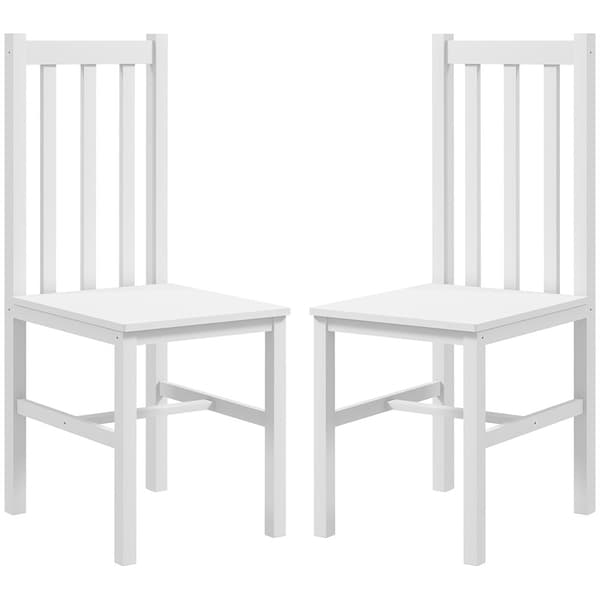 Matsstolar, 47,5x38,5x99 cm, Vit