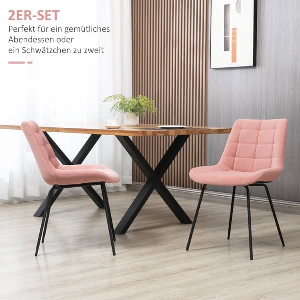 Spisebordsstol, 50x61x79 cm, Pink