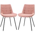 Miniatyrbillede 1 af 9: Spisebordsstol, 50x61x79 cm, Pink