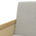 Pikkukuva 9 / 9: Nojatuoli, 65,5L x 72S x 78K cm, Harmaa+Luonnonväri