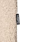 Miniatyrbilde 9 av 11: Sett med 2 Spisestuestoler Lys Beige Boucle-trekk Svart Understell Jernramme Retro Design