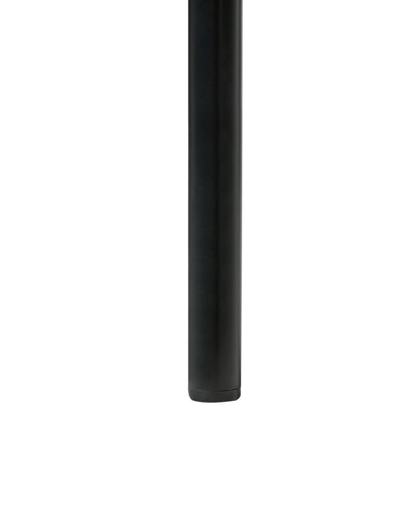 Sett med 2 Spisestuestoler Mørkegrønt Boucle-trekk Svart Understell Jernramme Retro Design