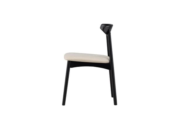 FURNLUX RUOKASALIN TUOLI VEN BEIGE & MUSTA 47CM