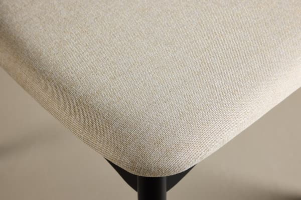 FURNLUX RUOKASALIN TUOLI VEN BEIGE & MUSTA 47CM