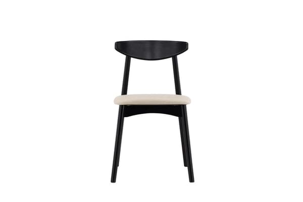 FURNLUX RUOKASALIN TUOLI VEN BEIGE & MUSTA 47CM