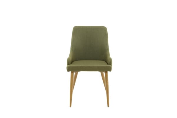 FURNLUX MATSALSSTOL PLAZA GRÖN & EK 49CM