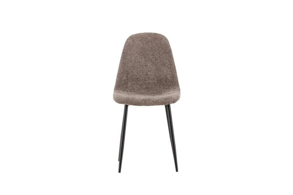 FURNLUX RUOKASALIN TUOLI POLAR VAALEANRUSKEA & MUSTA 44CM