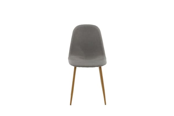 FURNLUX MATSALSSTOL POLARGRÅ & EK 44CM