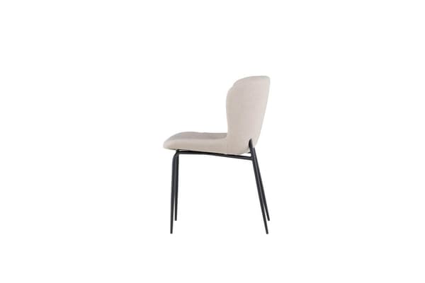 FURNLUX RUOKASALIN TUOLI MODESTO BEIGE & MUSTA 48CM