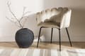 Miniatyrbild 4 av 7: FURNLUX MATSALSSTOL LIMHAMN BEIGE & SVART 61CM