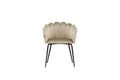 Miniatyrbild 2 av 7: FURNLUX MATSALSSTOL LIMHAMN BEIGE & SVART 61CM