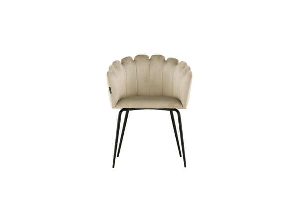FURNLUX MATSALSSTOL LIMHAMN BEIGE & SVART 61CM