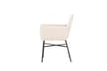 Pikkukuva 3 / 7: FURNLUX RUOKASALIN TUOLI PETRA BEIGE & MUSTA 57CM