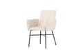 Pikkukuva 1 / 7: FURNLUX RUOKASALIN TUOLI PETRA BEIGE & MUSTA 57CM