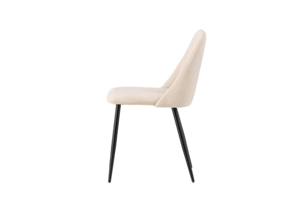 FURNLUX RUOKASALIN TUOLI YÖ BEIGE & MUSTA 49CM