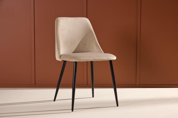 FURNLUX RUOKASALIN TUOLI YÖ BEIGE & MUSTA 49CM