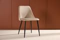 Pikkukuva 4 / 6: FURNLUX RUOKASALIN TUOLI YÖ BEIGE & MUSTA 49CM