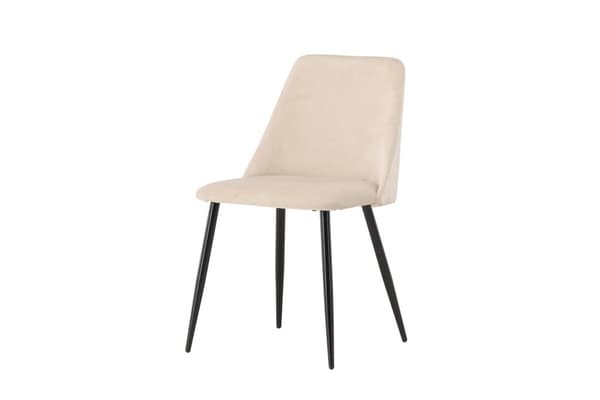 FURNLUX RUOKASALIN TUOLI YÖ BEIGE & MUSTA 49CM