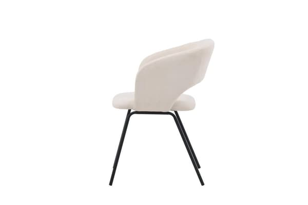FURNLUX RUOKASALIN TUOLI DAY BEIGE & MUSTA 66CM