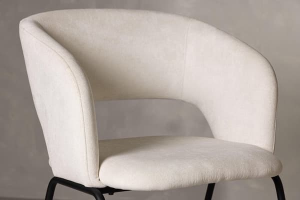 FURNLUX RUOKASALIN TUOLI DAY BEIGE & MUSTA 66CM